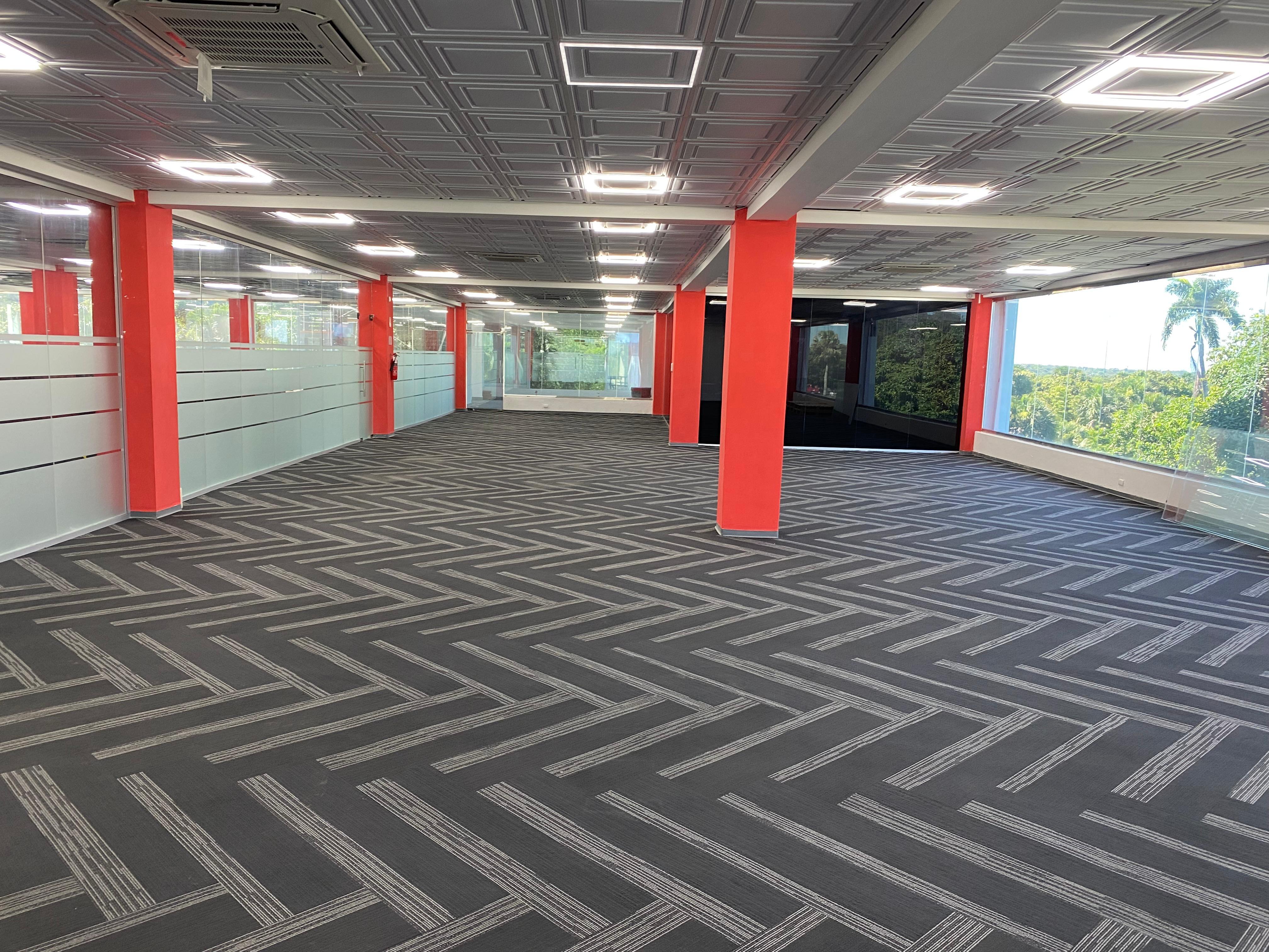 Large open workspace